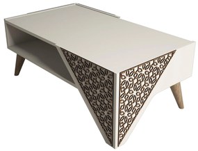 Masă de cafea Berny (Crem). 1089552