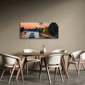 Tablou - gondole italiene (120x50 cm)