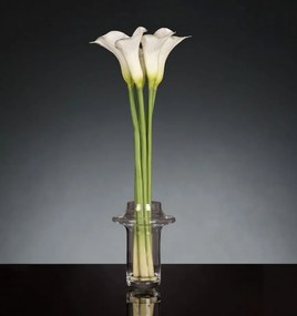 Aranjament floral mediu design LUX ATOLLO CALLA