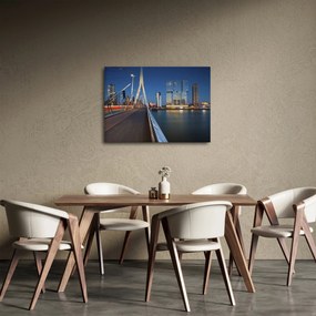Tablou - Amurg în Rotterdam, Olanda (70x50 cm)
