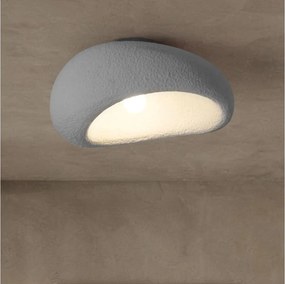 BRILAGI - Plafonieră WABI SABI 1xE27/60W/230V Ø 40 cm gri
