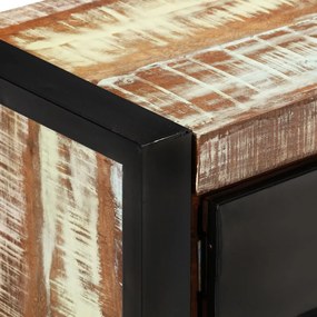 Comoda TV, 120x30x40 cm, lemn masiv reciclat 1, reclaimed wood