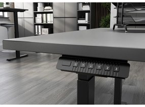 Birou reglabil cu înălțime ajustabilă electric 80x180 cm Bedano – Germania