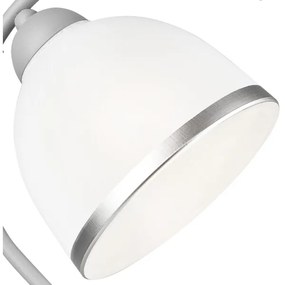 Lampă de masă RETRO II 1xE27/60W/230V argintiu