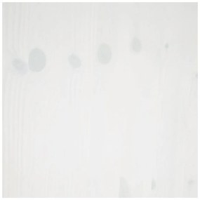 Bibliotecă albă din lemn de pin 74x223x37 cm Anita – Støraa