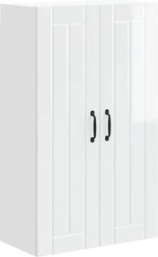 vidaXL Dulap de bucătărie Alb lucios 60 x 31 x 100 cm Lemn compozit