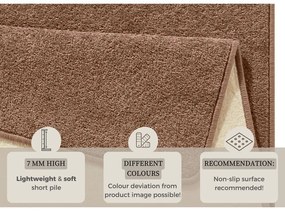 Covor tip traversă maro 80x200 cm Fancy – Hanse Home