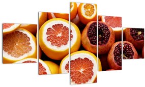 Tablou cu portocală și (125x70 cm), în 40 de alte dimensiuni noi