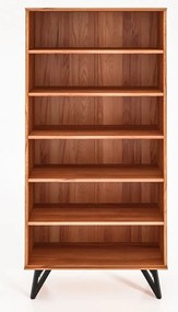 Bibliotecă din lemn de fag 91x185 cm Golo - The Beds