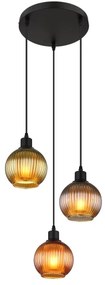 Lustră pe cablu Globo 15638-3 ZUMBA 3xE27/25W/230V