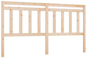 814109 vidaXL Tăblie de pat, 186x4x100 cm, lemn masiv de pin