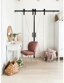 Scaun sufragerie Allia  (roz + auriu). 1098707