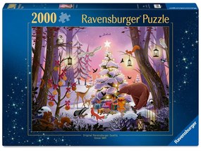 PUZZLE CRACIUNUL IN PADURE 2000 PIESE - RAVENSBURGER (RVSPA01417)