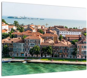 Tablou - Vedere aeriană a orașului (70x50 cm)