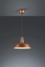 Lustră arămie din metal cu abajur din metal ø 36 cm Will – Reality