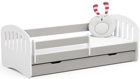 Pat pentru copii Preena (Gri) (cu saltea). Promo -25%. 1070760