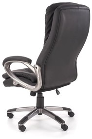 Scaun de birou Preston negru - H124 cm