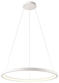 Redo 01-2675 - Pendul LED dimabil ICONIC LED/60W/230V, Ø 78 cm, alb
