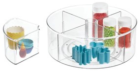 Cutie rotundă de depozitare iDesign The Home Edit, ⌀ 29 cm