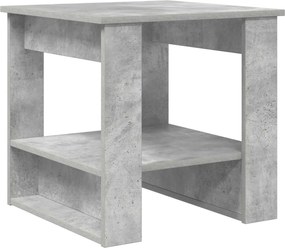 vidaXL Masă de cafea Gri din beton 51 x 50 x 50 cm Lemn compozit