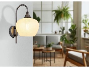 Aplică Globo 15548WK MAXY 1xE27/40W/230V antracit