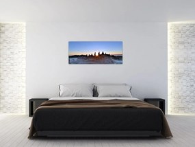 Tablou cu scenerie de nisip (120x50 cm)
