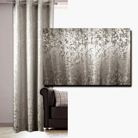 Perdea Luan Jemidi, 140 x 245 cm, Gri, Poliester, 55266.25.02