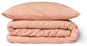 Lenjerie pentru pat dublu din bumbac stonewashed Bonami Selection, 200 x 220 cm, maro natural