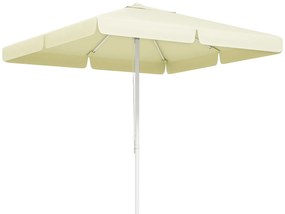 Outsunny Umbrelă Soare Exterior Gradină Reglabilă 4cm Copertină 8 Nervuri | Aosom Romania