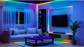 WiZ - Bandă LED RGBIC dimabilă 4m LED/10,2W/5V 2700-6500K Wi-Fi