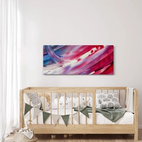 Tablou - culorile rozalbaste (120x50 cm)