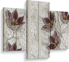 Tablou - Flori decorative (90x60 cm)