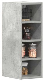 vidaXL Dulap suspendat “Riga”, gri beton, 20x29,5x60 cm