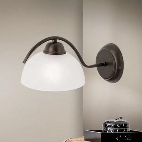 Orion - Lampă de perete RULA 1xE27/40W/230V alb/bronz