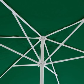 Umbrelă dreptunghiular 2x3 m - verde