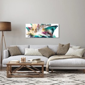 Tablou - Acuarelă mare (120x50 cm)
