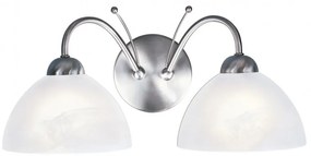 Aplica de perete stil clasic Milanese 2L argintiu 1132-2SS SRT