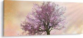 Tablou - Copacul înflorit în deal (120x50 cm)