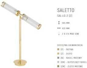 Veioza deosebita design LUX realizat manual SALETTO