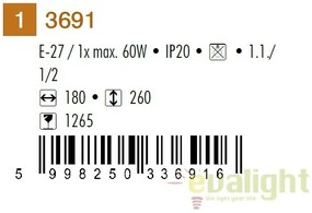 Aplica de perete, Elina 3691 RX