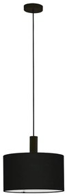 Eglo 33354 - Pendul AMANI pe cablu 1xE27/60W/230V Ø 38 cm negru