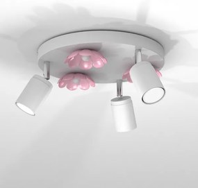 Spot FLOWER 3xGU10/8W/230V alb