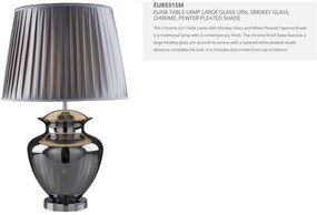 Veioza / Lampa de masa decorativa design elegant Elina EU8531SM SRT