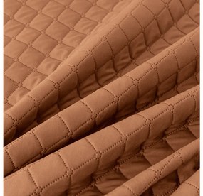 Cuvertura de pat cu model LANTA, maro Dimensiune: 220 x 240 cm