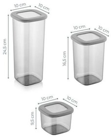 Recipiente 15 buc. pentru alimente Fresco – Hermia