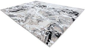 Modern GLOSS covor  8488 37 Abstracțiune stilat, glamour bej / gri