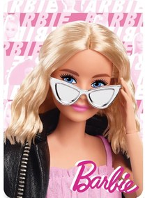 Barbie Glam pătură fleece 100x140cm