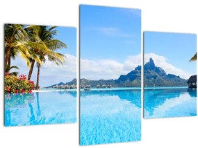 Tablou - Bora-Bora, Polinezia Franceză (90x60 cm)