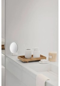Lumânare parfumată cu spuport din marmură Blomus Indian Tan, timp de ardere 40 de ore