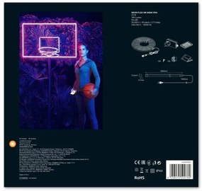 Ledvance - LED RGB Bandă dimmabilă exterior FLEX 5m LED/23W/230V IP44 + Telecomandă